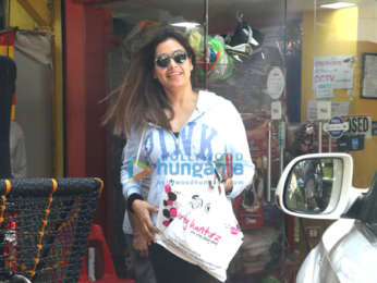 Bipasha Basu spotted at Party Hunterz store in Bandra