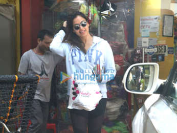 Bipasha Basu spotted at Party Hunterz store in Bandra