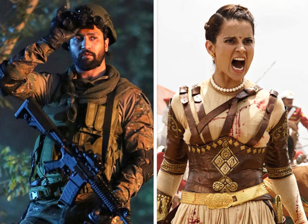 Box Office Uri - The Surgical Strike is moving towards All Time Blockbuster status, Manikarnika - The Queen of Jhansi dips Box Office Uri - The Surgical Strike is moving towards All Time Blockbuster status, Manikarnika - The Queen of Jhansi dips