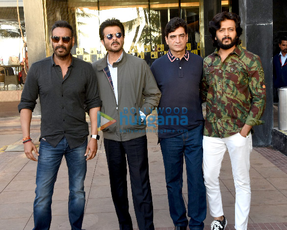 Cast of Total Dhamaal snapped during promotional interviews Cast of Total Dhamaal snapped during promotional interviews