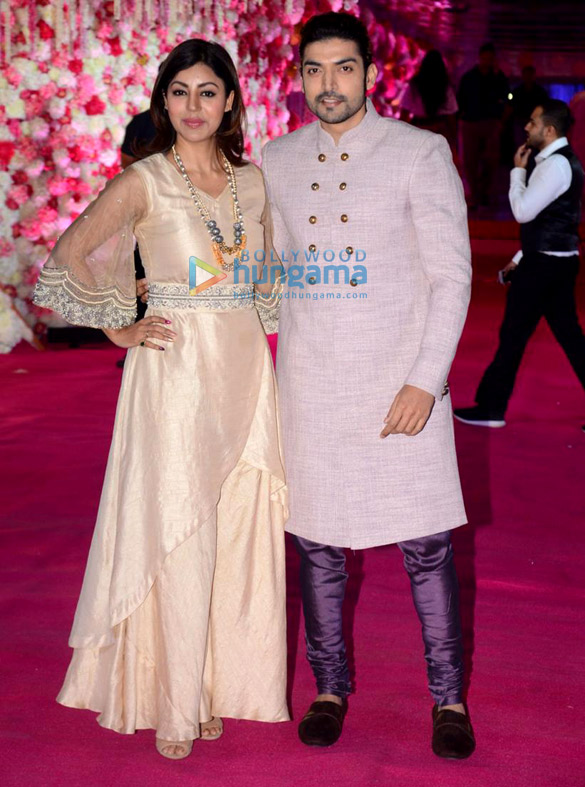celebs grace azhar moranis wedding reception 13