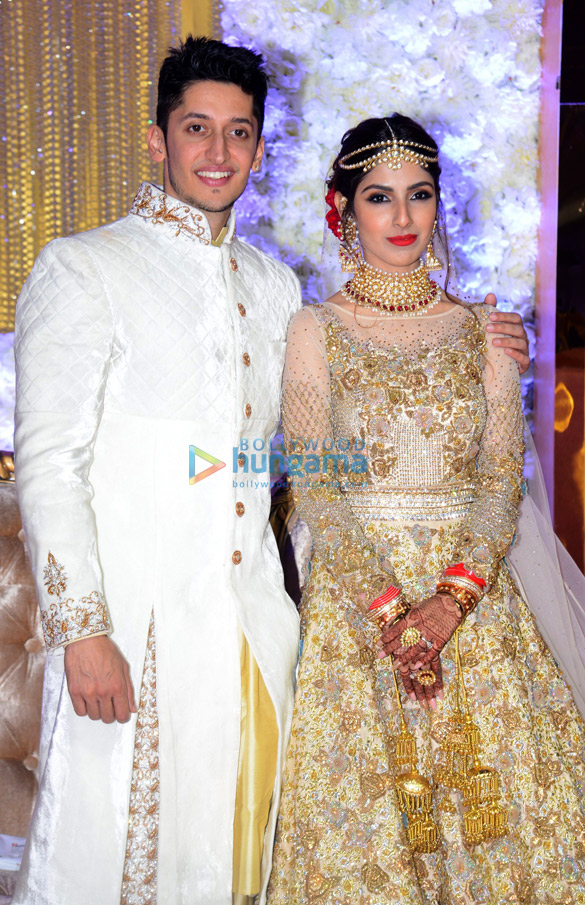 celebs grace azhar moranis wedding reception 19