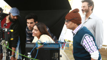 on the sets of the movie Ek Ladki Ko Dekha Toh Aisa Laga