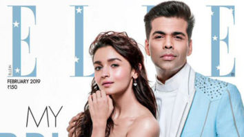 Alia Bhatt, Karan Johar On The Cover Of Elle