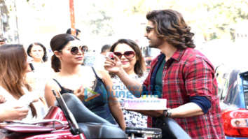 Gurmeet Choudhary snapped on his birthday with his wife