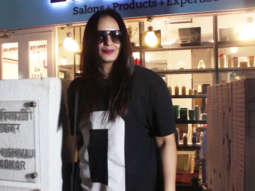 Huma Qureshi SPOTTED at B-Blunt Salon, Khar