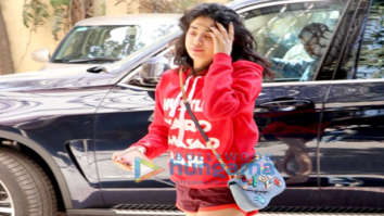 Janhvi Kapoor spotted at gym