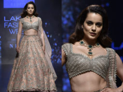 LFW Summer/ Resort 2019: Kangana Ranaut is the minimalist bride, channels an elegant vibe as showstopper for Anushree Reddy