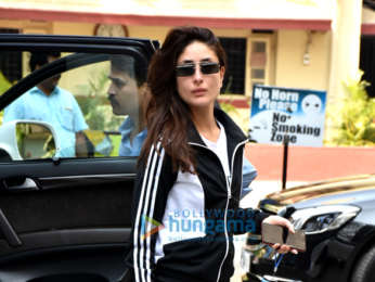 Kareena Kapoor Khan and Amrita Arora spotted outside the gym in Bandra