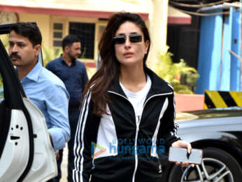 Kareena Kapoor Khan and Amrita Arora spotted outside the gym in Bandra
