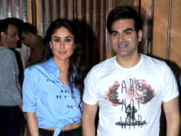 Kareena Kapoor Khan and Arbaaz Khan spotted at Hoot in Juhu