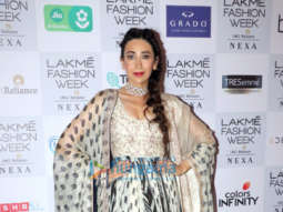 Karisma Kapoor, Aditi Rao Hydari, Soha Ali Khan and others snapped at Lakme Fashion Week Summer/ Resort 2019 – Day 5
