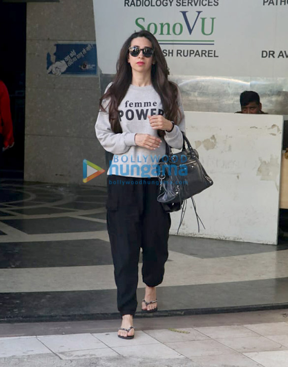 Karisma Kapoor snapped at a clinic Karisma Kapoor snapped at a clinic