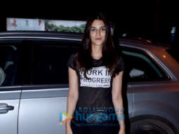 Kartik Aaryan, Kriti Sanon and Nupur Sanon spotted at Soho House in Juhu