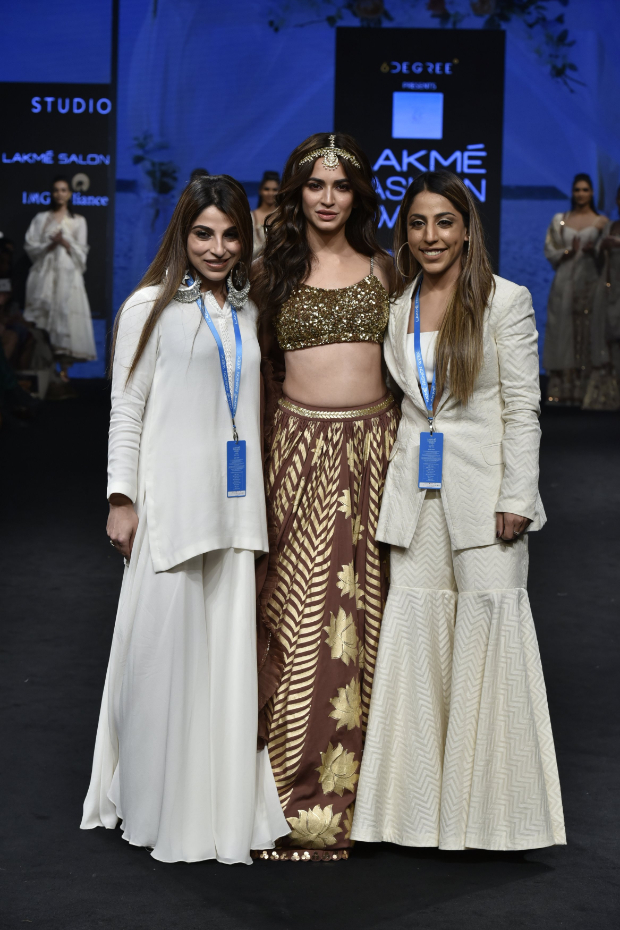 Kriti Kharbanda for Sukriti and Aakriti at LFW Summer Resort 2019 (4)