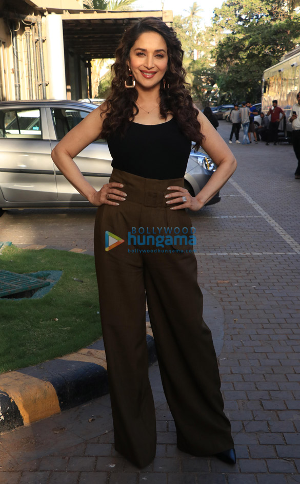 madhuri dixit anil kapoor and others snapped promoting their film total dhamaal 4
