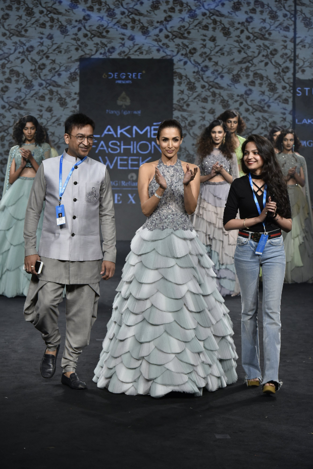 Malaika Arora for Manoj Agarrwal at LFW 2019 Summer_Resort (4)