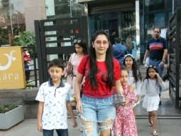 Manyata Dutt, Diana Penty and Natasha Dalal spotted at Yauatcha in BKC