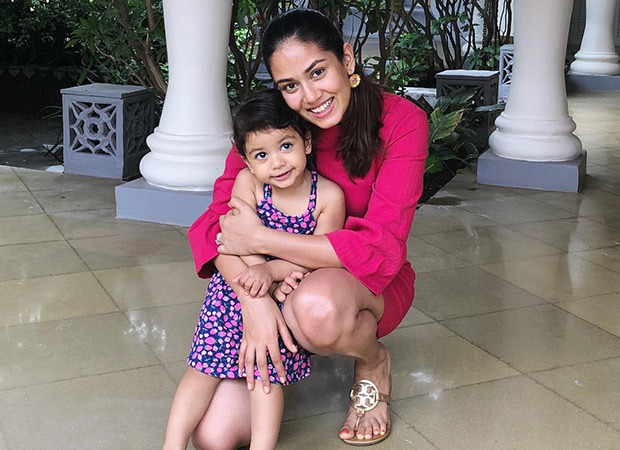 Just today we posted an article about how cute Shahid Kapoor and Mira Kapoor’s daughter Misha looked sitting in the food trolley. Now it seems like Mira has surprised many by getting her little girl’s hair coloured. In an Instagram story, Mira Kapoor proudly revealed her daughter’s coloured locks. But it seems like she got some shocking reactions to it online. So, according to Mira, she got Misha’s hair coloured at celebrity hair stylist Aalim Hakim’s salon. There are shades of red and green on the ends of her tiny pony tail. Mira went on to state, “I’m not a regular mom, I’m a cool mom.” But seems like Mira got a lot of flak for colouring the hair of her 2 year old daughter as she immediately went on to claim that the colours are just temporary and people need to relax in the very next insta story. Mira’s second post quoted Misha stating, “Relax guys it’s just temporary. Wait till I’m 5.” This is not the first time that Mira has found herself in a spot. In the past too she was trolled on the internet when made a comment on working mothers by comparing infants to puppies. Post that, she was also criticized for endorsing an anti-aging skin care brand at such a young age.