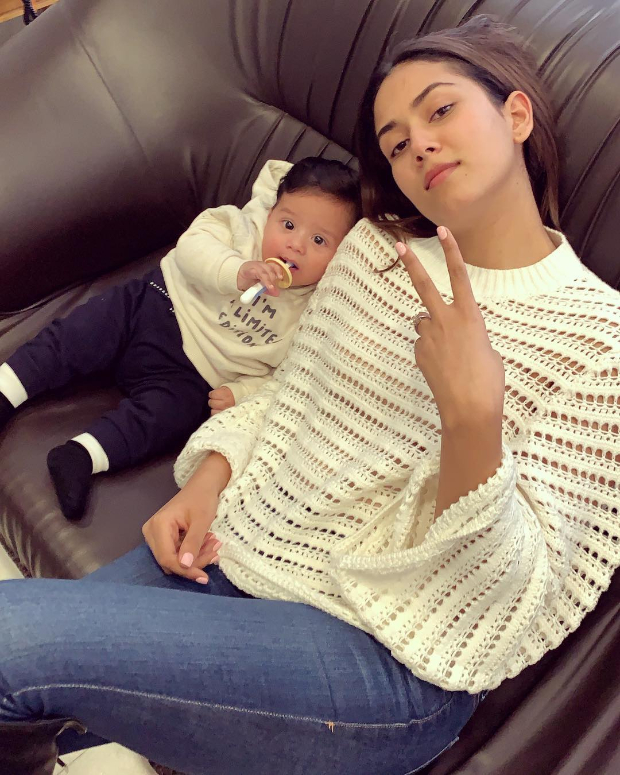 Mira Rajput and Zain Kapoor are twinning and winning in this cute photo Mira Rajput and Zain Kapoor are twinning and winning in this cute photo