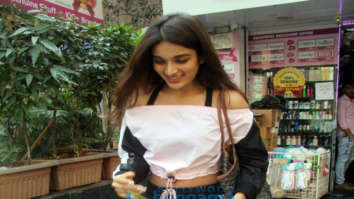 Nidhhi Agerwal spotted in Bandra