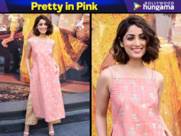 Yami Gautam looks pretty in pink, her easy style is just worth INR 2,750/- Yami Gautam looks pretty in pink, her easy style is just worth INR 2,750/-