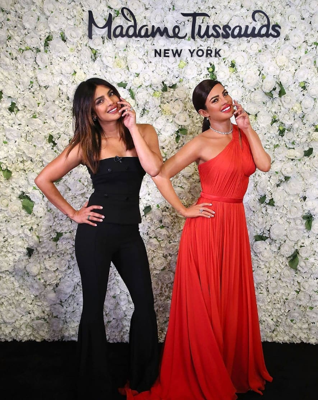 Priyanka Chopra unveils her Madame Tussauds wax figure in New York