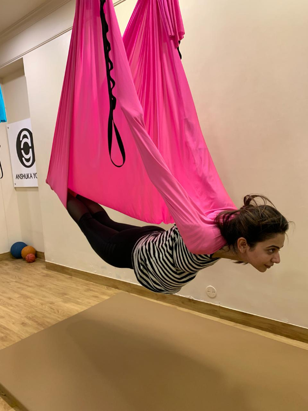 Rakul Preet Singh showcases her flexible aerial yoga moves and we are mighty IMPRESSED!