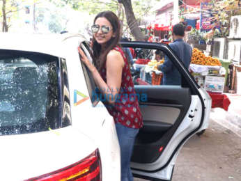 Rakul Preet Singh spotted at the Kitchen Garden, Bandra