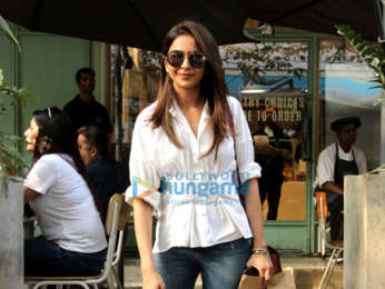 Rakul Preet Singh spotted at the Kitchen Garden in Bandra