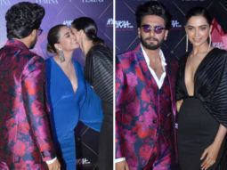 Ranveer Singh and Deepika Padukone share a WARM moment with the mommy-to-be Surveen Chawla at Femina Awards!