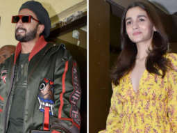 Ranveer Singh and Alia Bhatt grace the special screening of the film ‘Gully Boy’