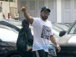 Ranveer Singh and Riteish Deshmukh spotted at Bandra