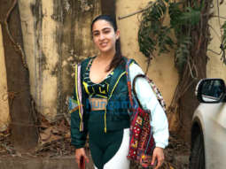 Sara Ali Khan spotted outside the gym