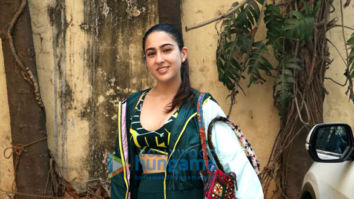 Sara Ali Khan spotted outside the gym