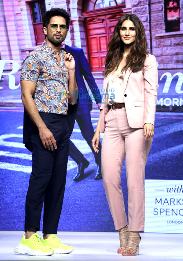shahid kapoor and vaani kapoor grace marks spencer event 1