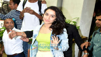 Shraddha Kapoor spotted after a photoshoot in Bandra