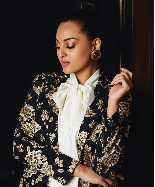 Slay or Nay: Sonakshi Sinha in an INR 68,000/- Michelle Mason pantsuit ...