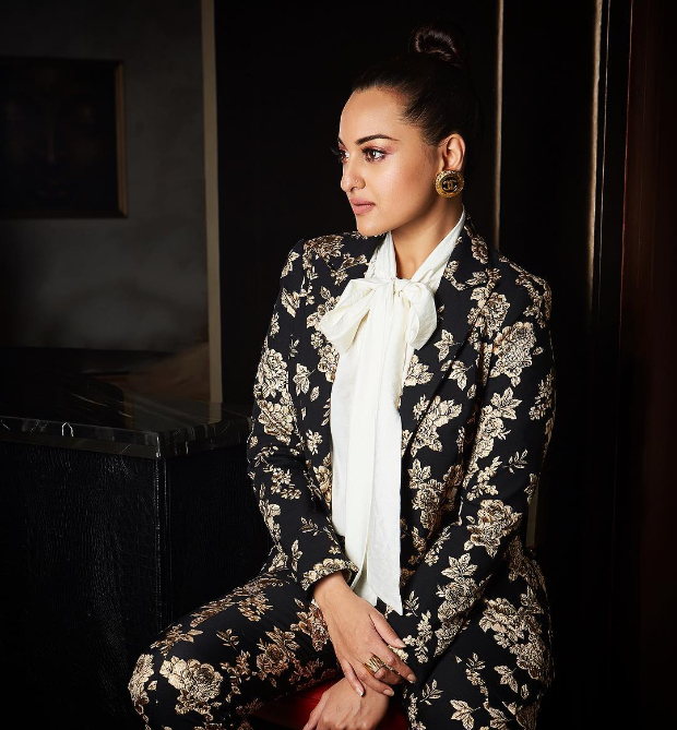 Slay or Nay: Sonakshi Sinha in an INR 68,000/- Michelle Mason pantsuit ...