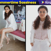 Summertime Sassiness - Taapsee Pannu in Urth Label for Badla promotions (Featured)