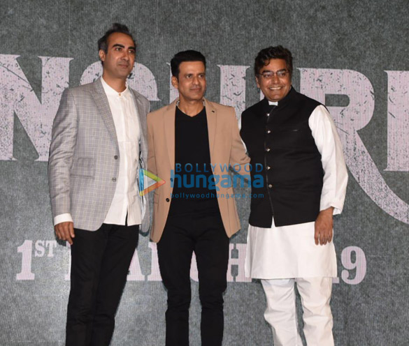sushant singh rajput bhumi pednekar ronnie screwvala and manoj bajpayee attend the press meet of the film sonchiriya 3 2