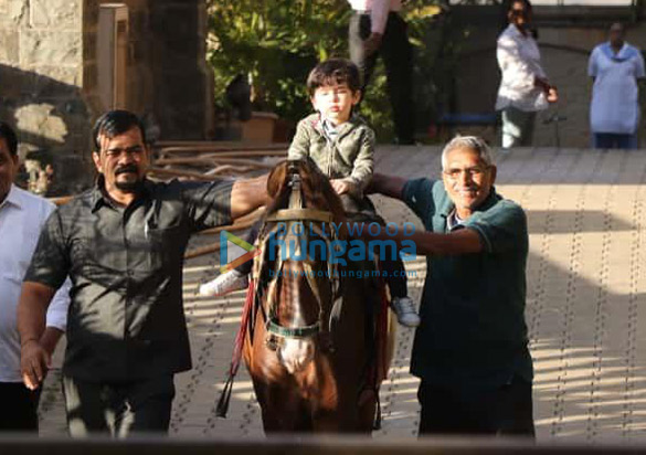 taimur ali khan snapped riding a horse 2
