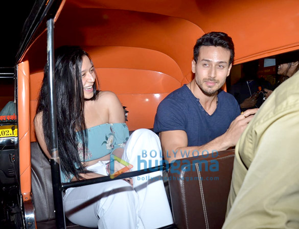 Tiger Shroff and Krishna Shroff spotted at Bastian in Bandra Tiger Shroff and Krishna Shroff spotted at Bastian in Bandra