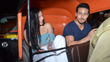 Tiger Shroff and Krishna Shroff spotted at Bastian in Bandra