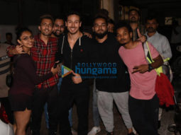 Tiger Shroff spotted at a dance class in Andheri