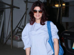 Twinkle Khanna spotted at Kromakay Salon at Juhu