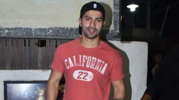 Varun Dhawan spotted at Hakim Aalim salon at Versova