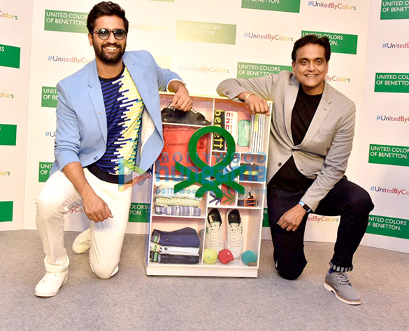 Vicky Kaushal graces the launch of the new collections from United Colors Of Benetton