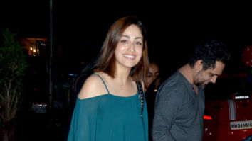 Yami Gautam, Nimrat Kaur and Ahan Shetty snapped at Bastian in Bandra