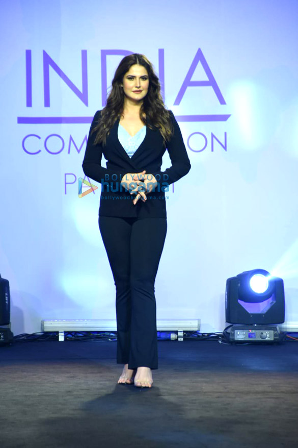 zareen khan at lingerie plus size fashion show 5
